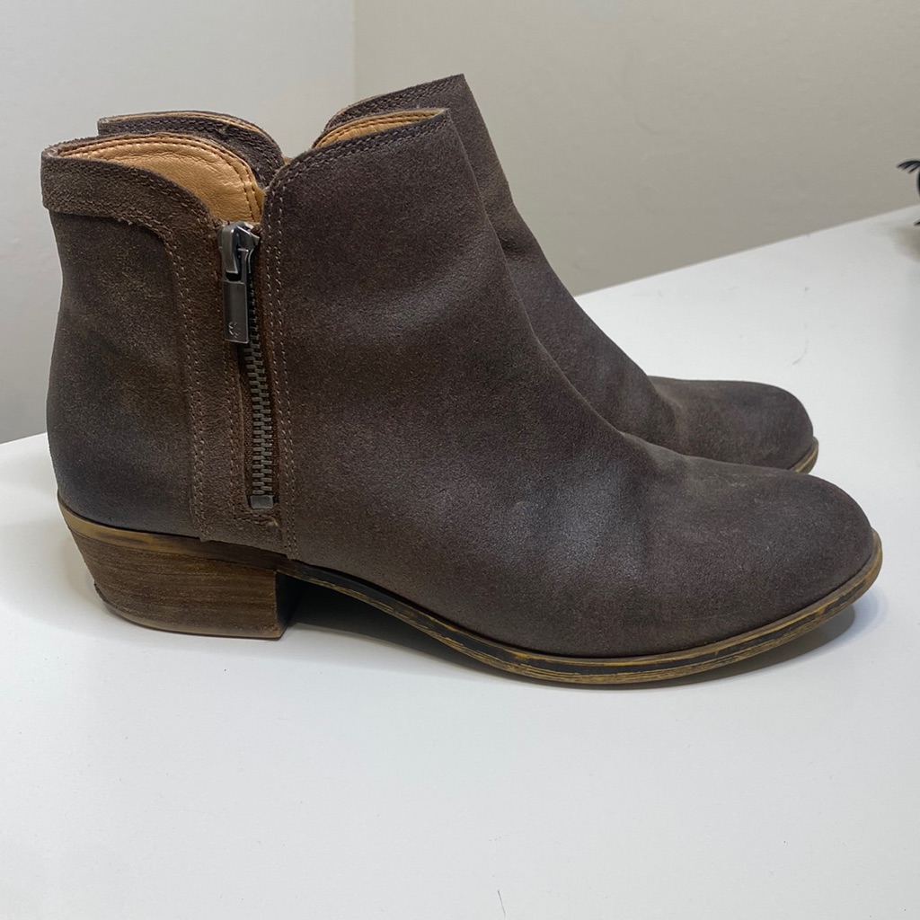 Brown Lucky Brand Bootie